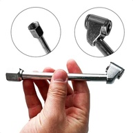 Inflador de Pneus Duplo Bico Reto 150mm 1/4” NPT: Precisão Profissional e Alta Durabilidade - imagem 3