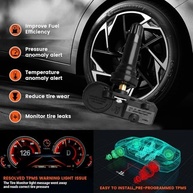Sensor TPMS 315MHz para Ford, Lincoln e Mercury: Monitore a Pressão dos Pneus com Segurança e Precisão - imagem 4