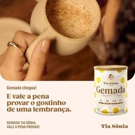 Tia Sônia, Gemada em pó com Canela do Ceilão e Caramelo Tia Sônia 300g - imagem 2