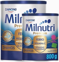 2 LATAS- Composto Lácteo em pó MILNUTRI Premium- 800gr - imagem 1