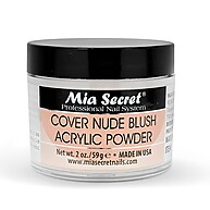 Pó Acrílico Cover Nude Mia Secrets: Unhas Impecáveis! - imagem 1