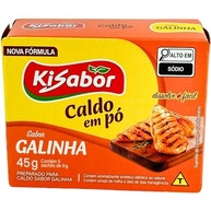 KiSabor Caldo De Galinha Em Pó Kisabor 45 Gramas - imagem 4