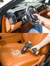 Mini Aspirador de Pó Portátil itutn 15000PA: Limpeza Poderosa e Sem Fio para Carro e Casa - imagem 3