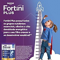 Danone Nutricia Fortini Plus Pó Baunilha Danone 400G - imagem 4