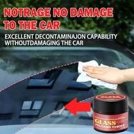Pó de Polimento de Vidro para Carros - Removedor de Película de Óleo e Riscos | Fórmula Avançada para Limpeza e Proteção Automotiva - imagem 3