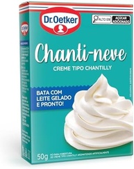 Dr.Oetker Dr. Oetker Pó Para Chanti-Neve Creme Tipo Chantilly Para Rechear E Decorar Bolos Pavês E Sobremesas Textura Leve E Suave 50G - imagem 1