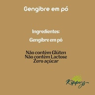 Gengibre em pó 100% puro - 1kg - imagem 4