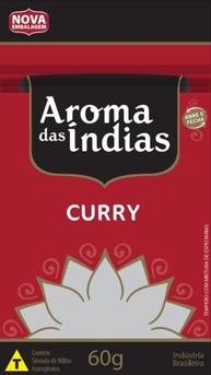 Aromas da Índia, Curry em Pó, 60 Gramas - imagem 2