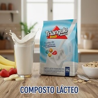 Composto Lácteo em Pó, Embalagem de 400g, Triângulo. - imagem 2
