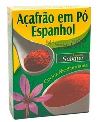 Açafrão Em Pó Espanhol Sabater Saches 6 x 125mg - imagem 4
