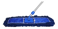 Mop Pó Euro 60 cm Completo com Cabo Retrátil e Refil - Bralimpia - imagem 2