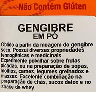 Gengibre Em Pó Bombay 30G - imagem 4