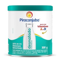 Leite em Pó Desnatado Instantâneo Piracanjuba Lata 300g - imagem 1