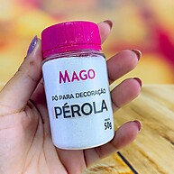 Pó Pérola 50g Mago – Acabamento Perfeito em Doces - imagem 1