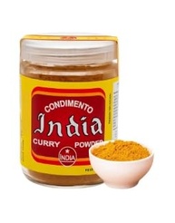 Condimento Curry Powder em Pó Vidro 57G Índia - imagem 2