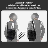 POCREATION Bolsa de Barra de Proteção 8L: Aventura e Segurança para Sua Moto ADV, Touring e Off-Road - imagem 3