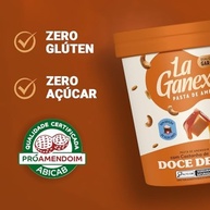 LA GANEXA Pasta De Amendoim Com Doce De Leite, 1005Kg (Embalagem pode variar) - imagem 1