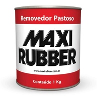 Removedor de Tinta Pastoso Maxi Rubber 1kg: Solução Poderosa para Suas Reformas - imagem 1