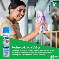 Poderoso Limpa Vidros Kelldrin 400ml - Brilho Impecável sem Resíduos - imagem 5