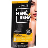 Henê Rená Preto Natural: Kit 3 para um Liso Poderoso - imagem 2