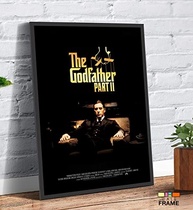 Quadro Pôster Filme O Poderoso Chefão 2 M1 60x90 - Decore com Estilo e Personalidade - imagem 3