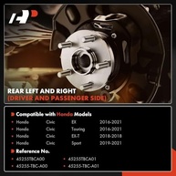 Proteção Essencial: Protetor de Poeira para Freios Dianteiros Honda Civic 2016-2021 (Kit 2 Peças) - imagem 3