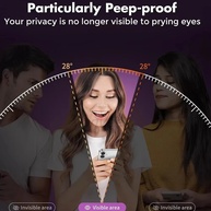 Película de Privacidade iPhone: Instalação Automática Sem Poeira - imagem 3