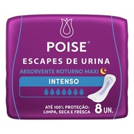 Poise Noturno: Proteção Intensa Contra Escapes de Urina - imagem 1