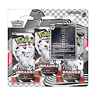 Pokémon Gothitelle Fogo Branco: Blister Triplo Copag - imagem 1