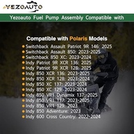 Conjunto Bomba Combustível Polaris Indy 850/600/Patriot 9R/Switchback XC - Peça de Reposição Premium - imagem 4