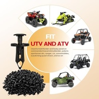 Rebites UNIGT 7661855: Fixação Universal para Polaris, Honda, Kawasaki e Mais (120 Peças + Removedor) - imagem 4