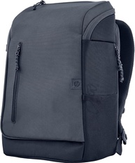 Mochila HP Travel - para Notebook de até 15,6 Polegadas, Multi-compartimentos, Expansível até 21L, com Alças Acolchoadas, Exterior Feito de Materiais Reciclados, Azul (6B8U7AA) - imagem 1