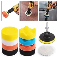 Kit Polimento Automotivo 3 Polegadas - 11 Peças com Espumas e Boinas para Furadeira - imagem 4