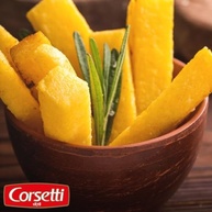 Polenta Instantânea Temperada Perdiz 500G, Corsetti Alimentos, Farinha De Milho Especial Para Polenta Temperada, Amarelo, Polenta Deliciosa Em Minutos, Receita Familiar Desde 1878 - imagem 4