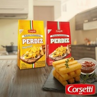 Polenta Instantânea Temperada Perdiz 500G, Corsetti Alimentos, Farinha De Milho Especial Para Polenta Temperada, Amarelo, Polenta Deliciosa Em Minutos, Receita Familiar Desde 1878 - imagem 3