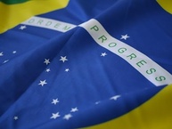 Bandeira do Brasil 1,5 Pano 0,68 x 98m - Tecido Dupla Face 100% Poliéster - imagem 3