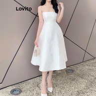 Vestido Casual Lovito Multicolorido: Estilo e Conforto em Poliéster - imagem 2