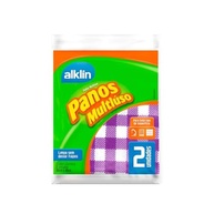 Pano Multiúso Alklin 40x36cm - 2 Unidades Estampadas | Viscose e Poliéster - imagem 3