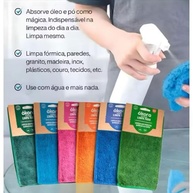Pano Limpa Tudo Ecomais Microfibra ÁKORA - 80% Poliéster 20% Poliamida | Limpeza Sem Produtos Químicos - imagem 5