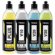 Polimento Automotivo Vonixx: Kit Corte, Lustro e Cera - imagem 1