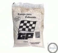 Kit Polimento Essencial: Pasta Branca 200gr + Estopa Branca 200gr Azul - imagem 4