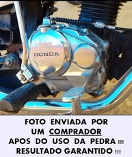 Kit 4 Pedras Azul para Polimento de Rodas de Caminhão e Tanque Cromado (650gr) - imagem 5