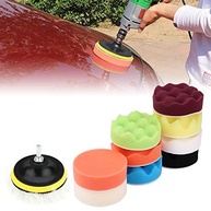 Kit de Almofadas de Polimento para Carro MOUMOUTEN - 12 Peças com Adaptador para Furadeira - imagem 4