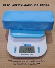 Kit 5 Pedras Azul para Polimento de Rodas de Caminhão e Tanque (1300gr) - imagem 2