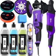 Kit Polimento Profissional Yamase - Politriz Rotativa e Roto-Orbital Zacs + Vonixx V10 V20 V30 - imagem 2