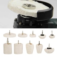 Kit 10 Almofadas de Polimento Vario Esmerilhadeira - Alta Performance para Metal, Madeira e Cerâmica - imagem 2