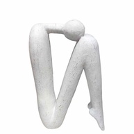 Escultura Leoa em Polirresina Dourada - Decoração Animal Elegante - imagem 5