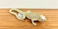 Escultura Iguana em Polirresina Dourada - Decoração Moderna e Elegante - imagem 5