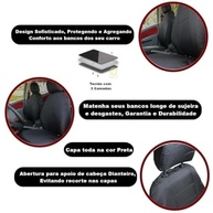 Capa Banco Automotivo Tecido Courvin Vw Gol Voyage Polo Fox - Proteção e Estilo - imagem 3