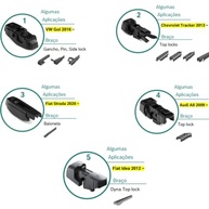 Par Palheta Limpador Parabrisa Original Bosch Multiclip para VW Polo e Virtus (2017-2024) - imagem 5